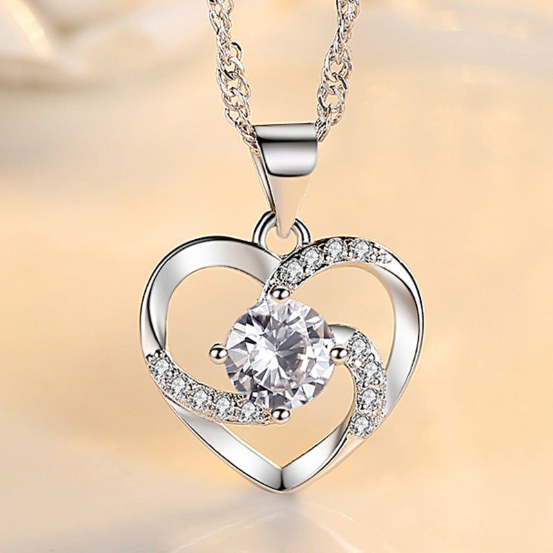 Rotating Love Necklace