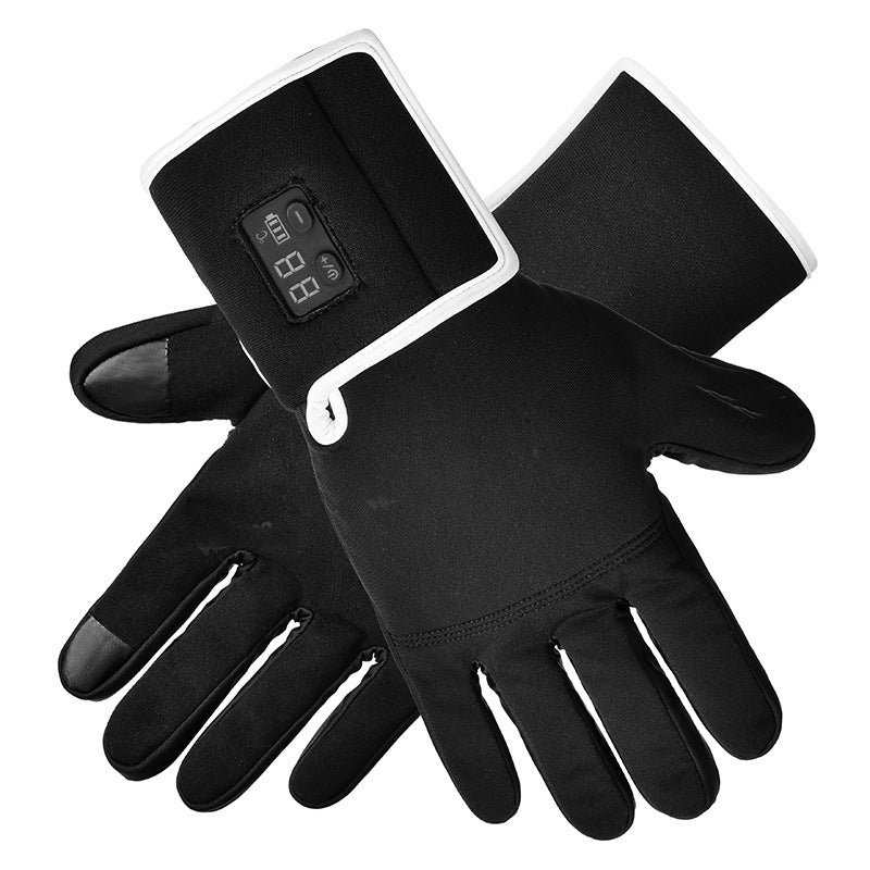 Heated touch screen gloves