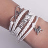 LOVE FOR HORSES LEATHER BRACELET