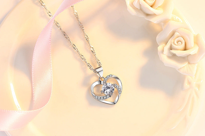 Rotating Love Necklace